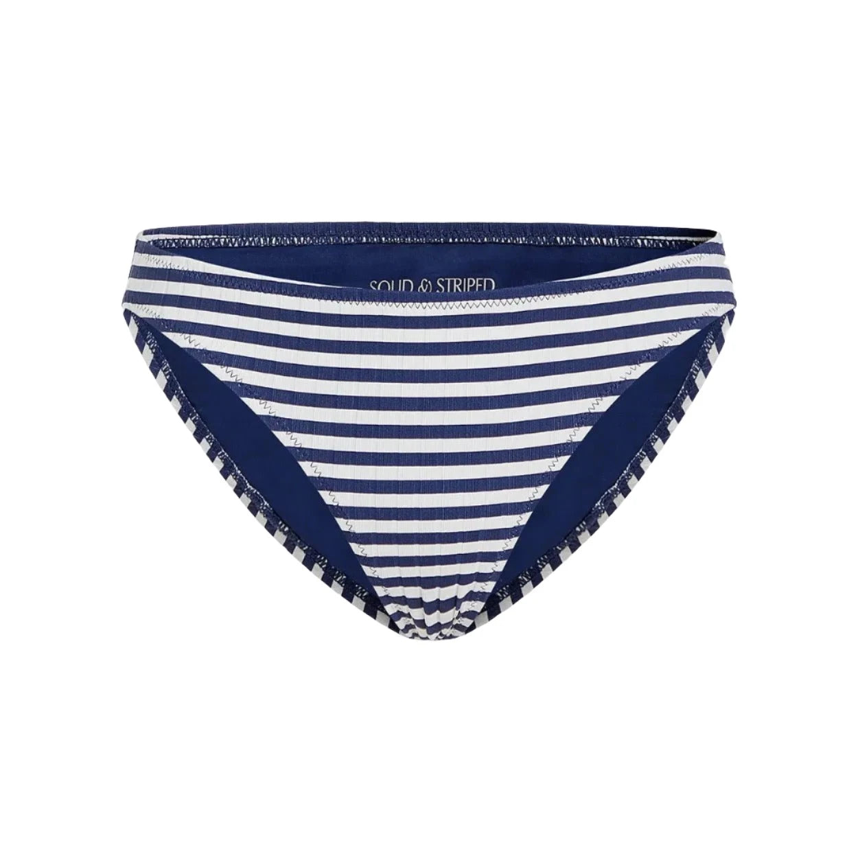 Solid and Striped Bikini Bottoms 