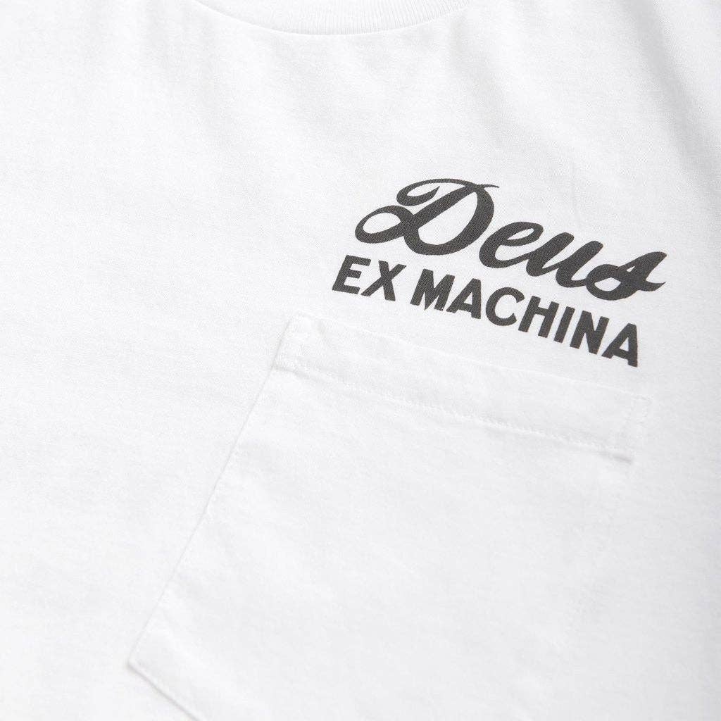 Venice Address Tee - White - Room Eight - Deus Ex Machina