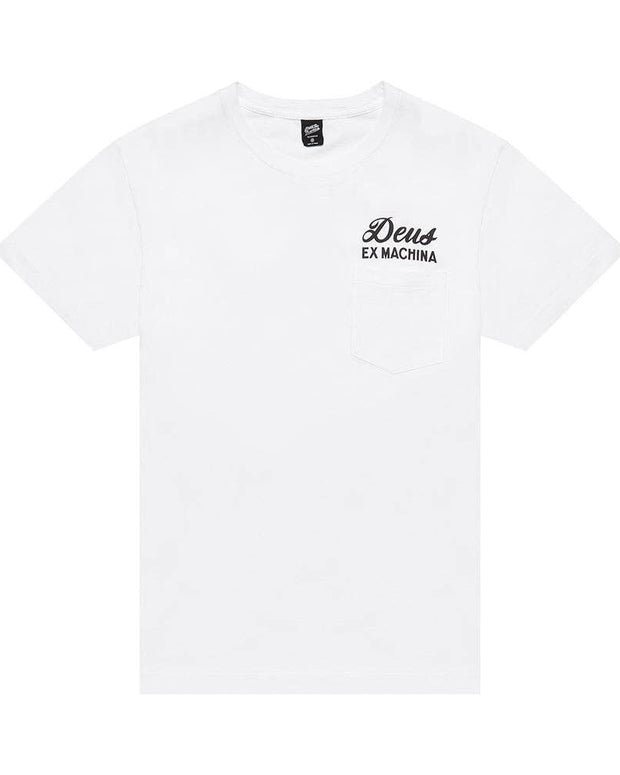 Venice Address Tee - White - Room Eight - Deus Ex Machina
