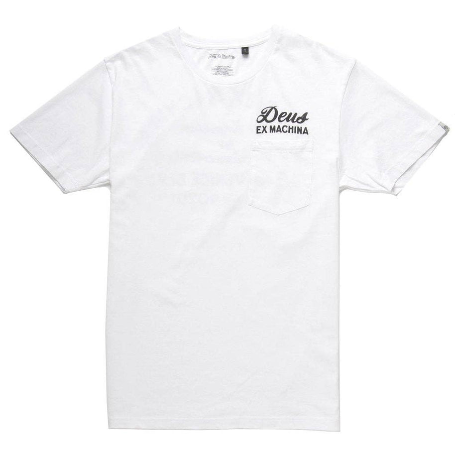 Venice Address Tee - White - Room Eight - Deus Ex Machina