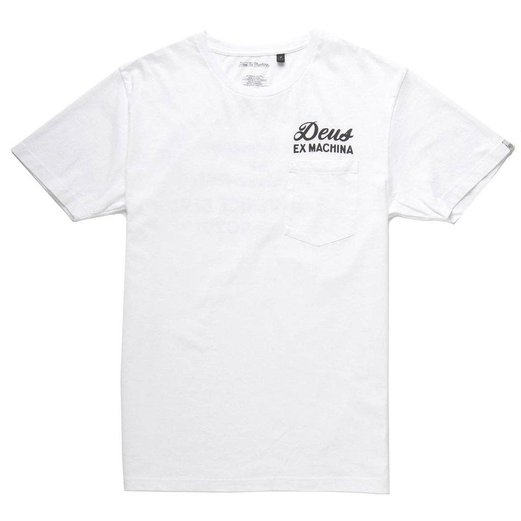 Venice Address Tee - White - Room Eight - Deus Ex Machina