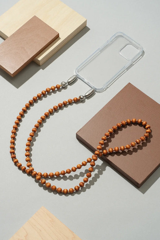 Ossa Wood Crossbody Phone Strap, iPhone Crossbody Strap 