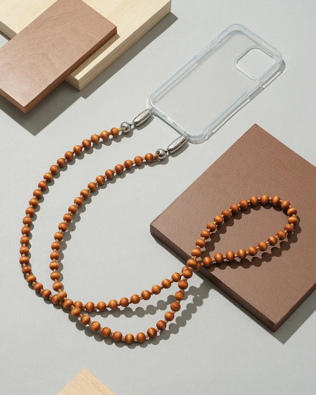 Ossa Wood Crossbody Phone Strap, iPhone Crossbody Strap 