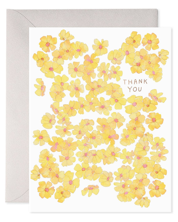 Yellow Flowers Thank You | Boxed set of 6 - Room Eight - E. Frances Paper